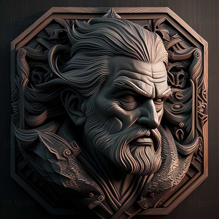 3D model The Witcher game (STL)